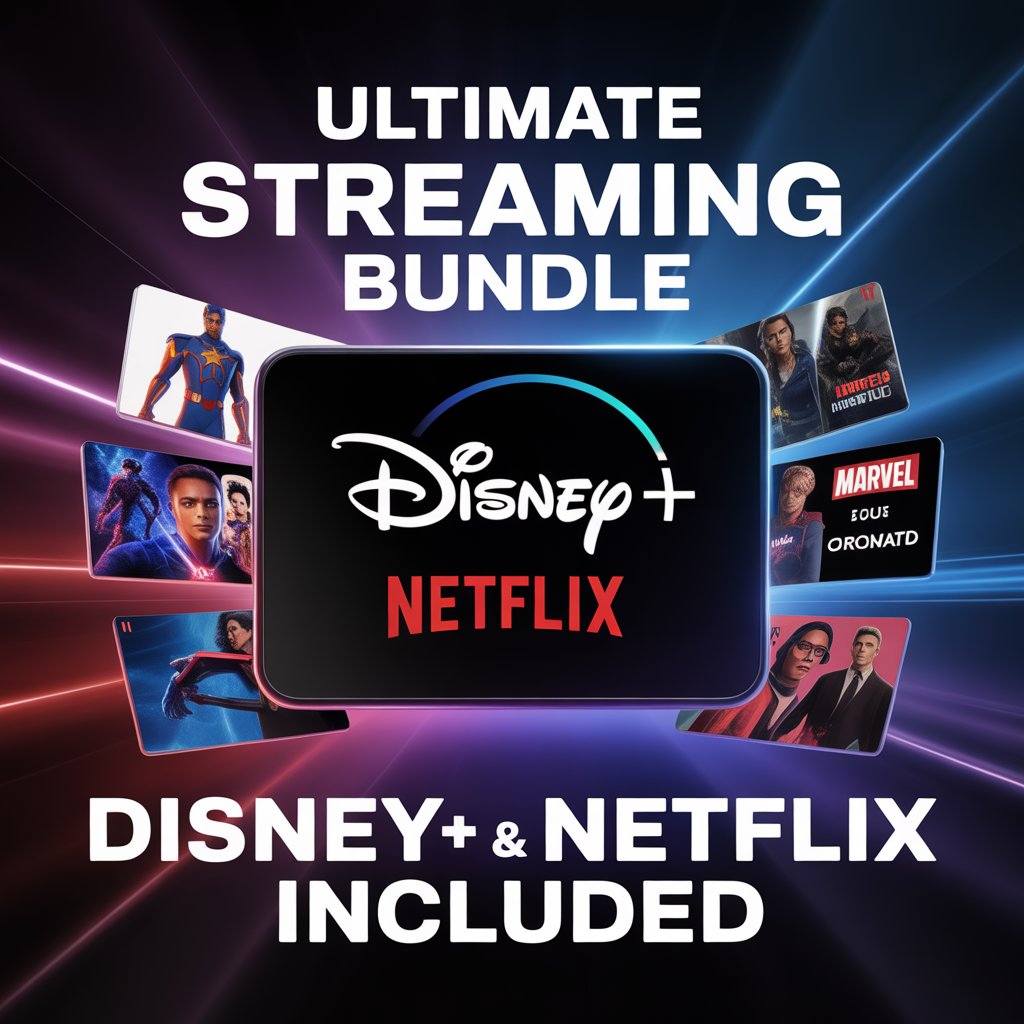 Experience the Power of IPTV Bundle Disney Netflix – Premium Streaming, One Smart Subscription