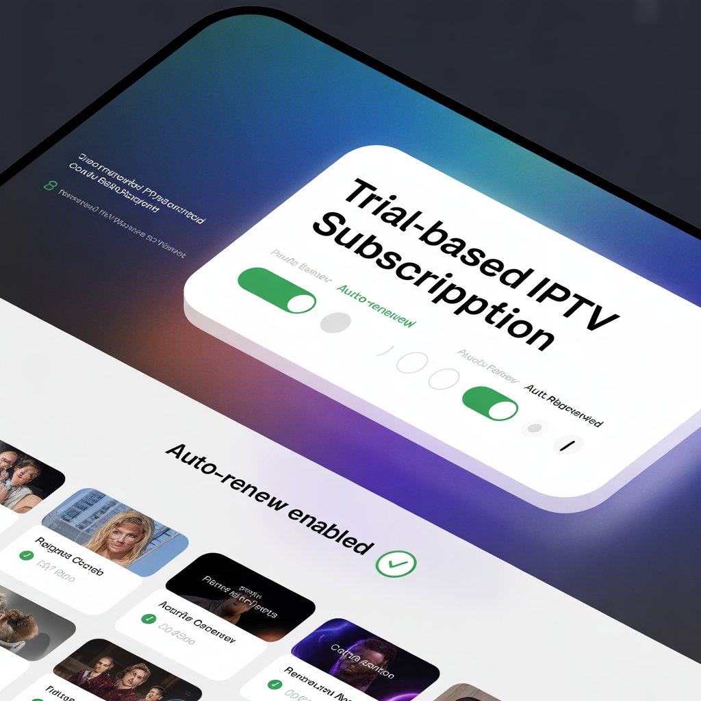 Best IPTV Free Trial Auto Renew Plans – Stream Instantly and Continue Seamlessly