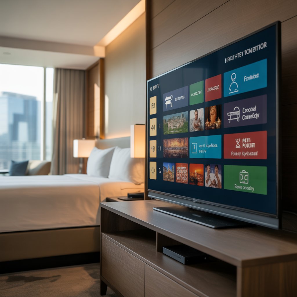 IPTV for Hotels USA – Smart Hospitality TV With Live Channels and On-Demand Content