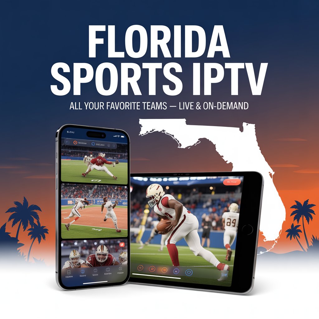 Best IPTV Florida Sports Channels – Stream NBA, NFL, and MLB Live